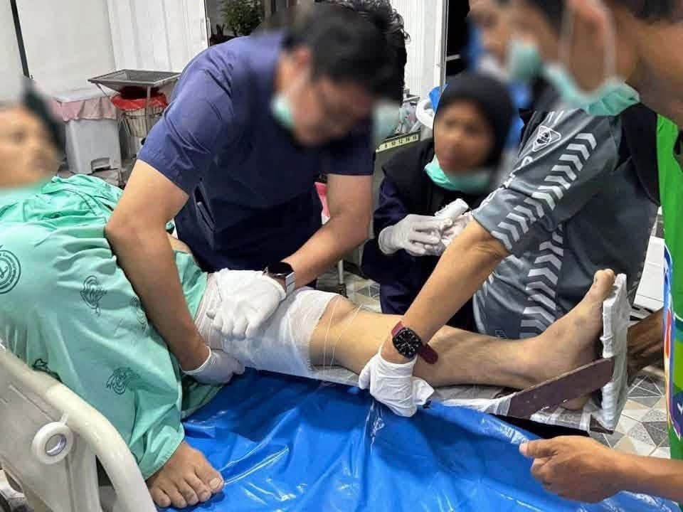 ใต้ยังไม่สงบคนร้ายซุ่มป่าลั่นไกใส่​ตำรวจ