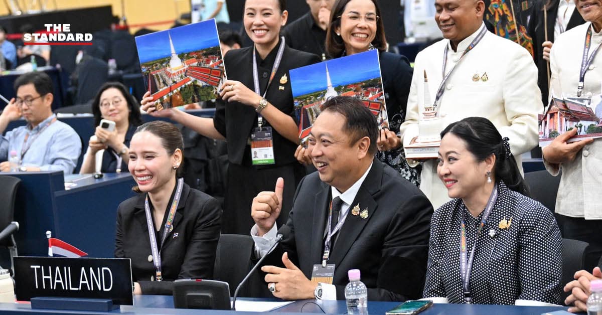 ‘สุชาติ-ซาบีดา’ นำทัพทีมไทยแลนด์ หลังมีมติเอกฉันท์ ‘วัดพระมหาธาตุ นครศรีฯ’ ขึ้นแท่นมรดกโลกทางวัฒนธรรม แห่งใหม่