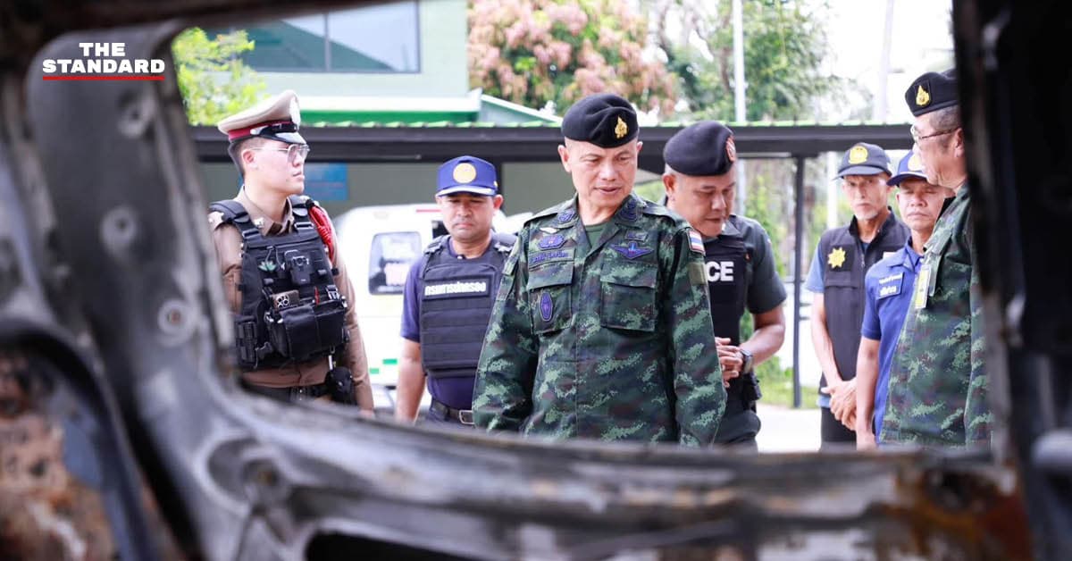 แม่ทัพภาค 4 ลงพื้นที่บาเจาะ ตรวจจุดเกิดเหตุไม่สงบ พร้อมให้กำลังใจเจ้าหน้าที่ดูแลประชาชน