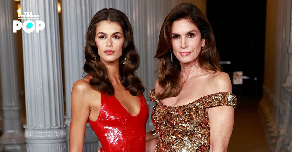 Kaia Gerber ไม่คิดว่าตัวเองหน้าเหมือนคุณแม่ Cindy Crawford