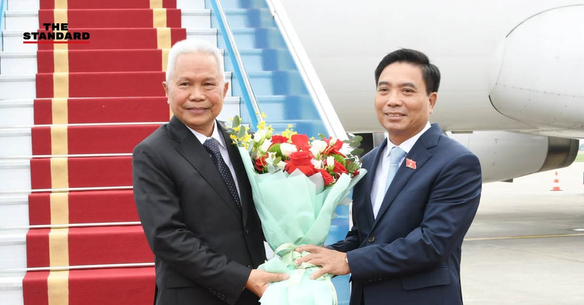 ประธานรัฐสภาไทยเยือนเวียดนามอย่างเป็นทางการ ตามคำเชิญประธานสภาแห่งชาติ สานสัมพันธ์แน่นแฟ้น 50 ปี
