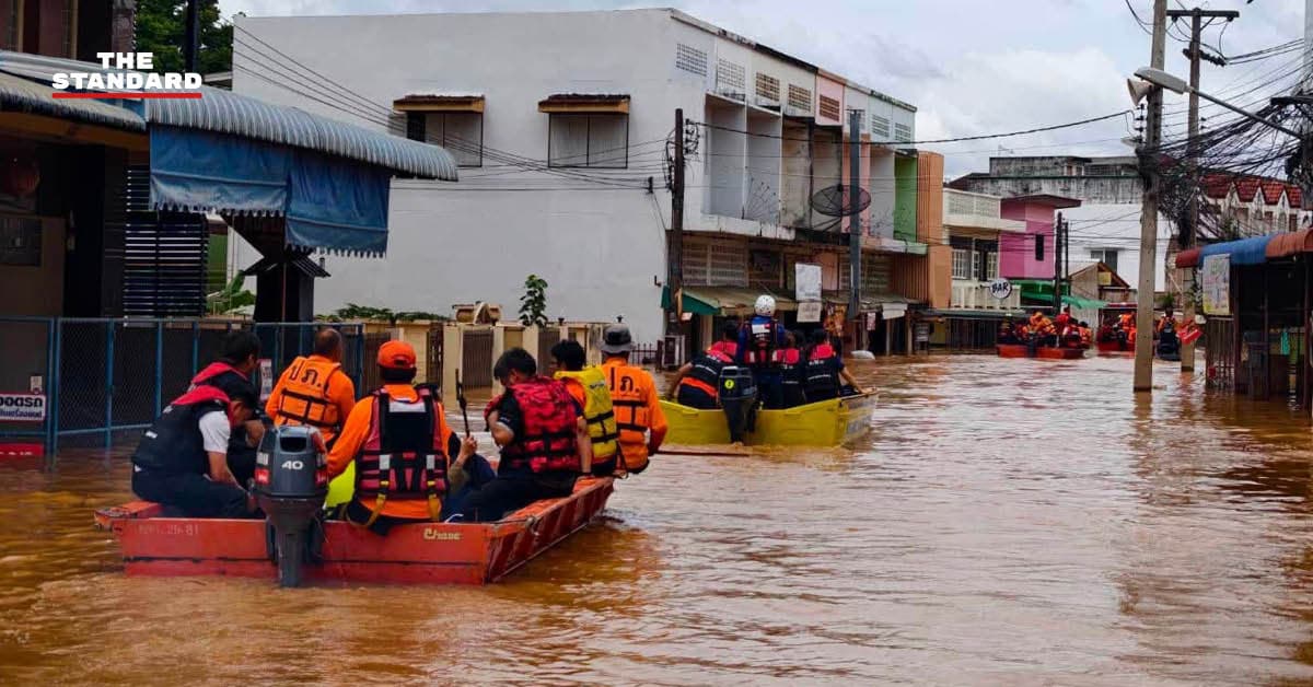 อุตุฯ ออกประกาศ ฉบับที่ 12 เตือนไทยตอนบนรับมือฝนตกหนักถึงหนักมาก ชี้ ‘หย่อมความกดอากาศต่ำไหหลำ’ ดึงมรสุมทวีความแรง