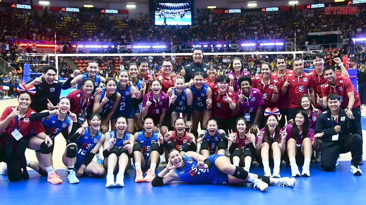 ลูกยางสาวไทย ร่วมกลุ่ม คาซัคสถาน – อินโดนีเซีย – ออสเตรเลีย ศึกวอลเลย์บอลชิงแชมป์เอเชีย