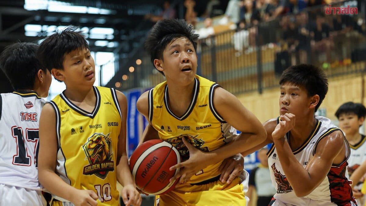 บาสเยาวชน JB League 2026 รุ่น V 3 ทีมแกร่ง โชว์ฟอร์มโหดกวาดชัย 2 นัดรวด