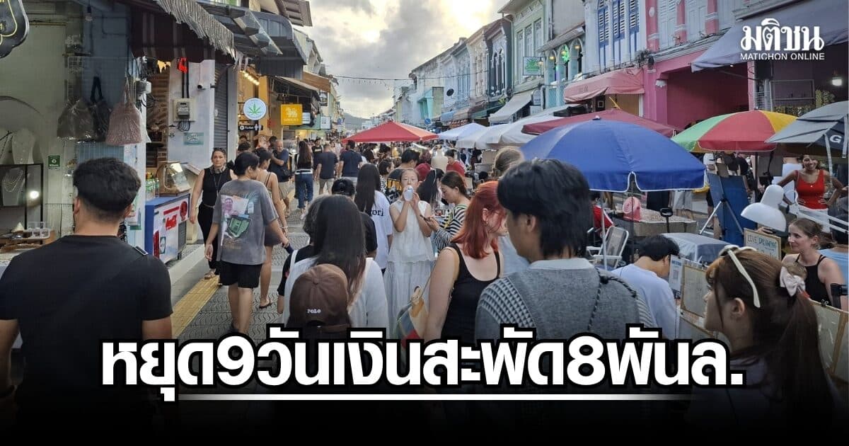 ม.หอการค้าไทย คาดหยุดยาว 9 วัน กระตุ้นคนไทย ทำบุญ-กลับบ้าน ตจว. ใช้จ่ายสะพัด 8 พันล้าน