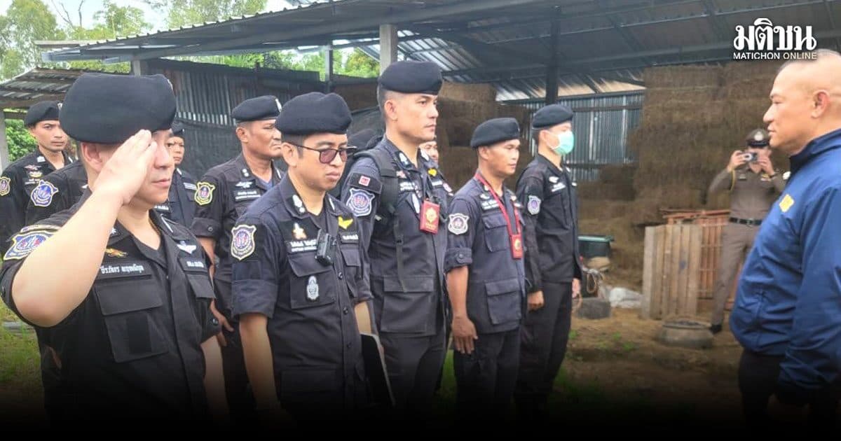 ตำรวจ ปส. ทลายเครือข่ายยาเสพติด Dark Farm 888 ที่ร้อยเอ็ด ยึดทรัพย์กว่า 95 ล้าน