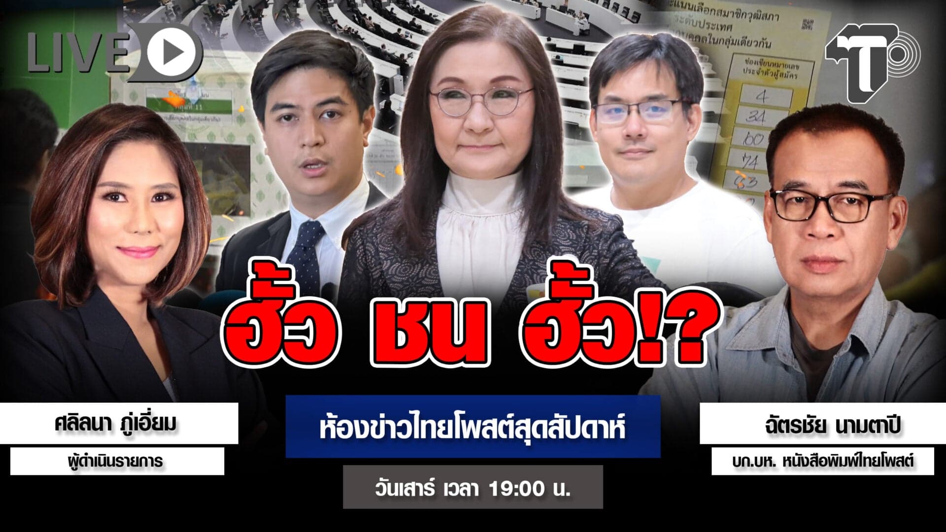 ฮั้ว ชน ฮั้ว!? | ห้องข่าวไทยโพสต์สุดสัปดาห์