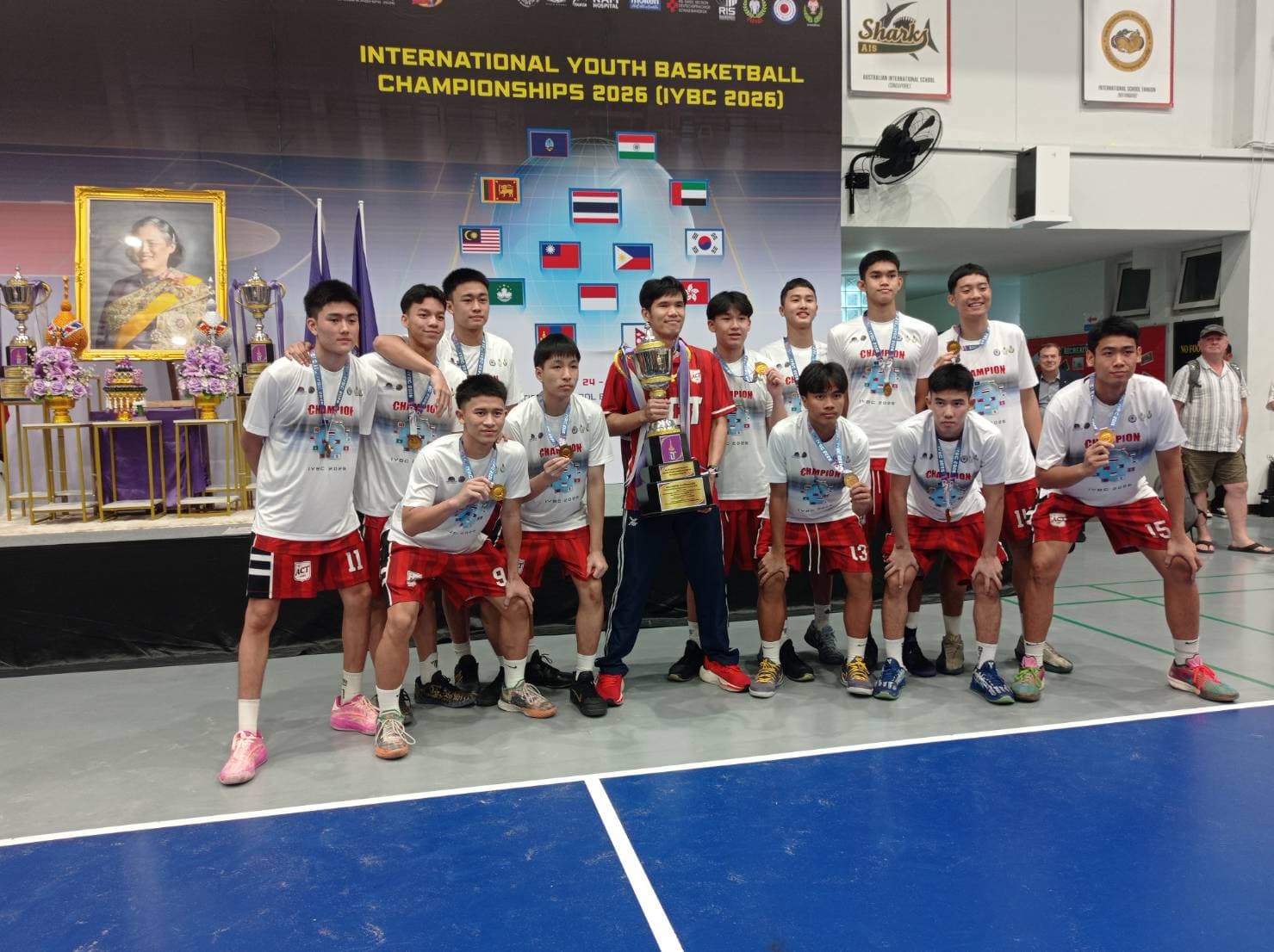 ‘อัสสัมชัญธนบุรี’ ผงาดแชมป์ U16 ไดมอนด์บาสเกตบอลเยาวชนนานาชาติ ไอวายบีซี 2026