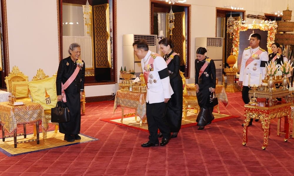 ในหลวง พระราชินี ทรงบำเพ็ญพระราชกุศลปัญญาสมวาร 50 วัน พระราชทานพระศพเจ้าฟ้าพัชรกิติยาภาฯ