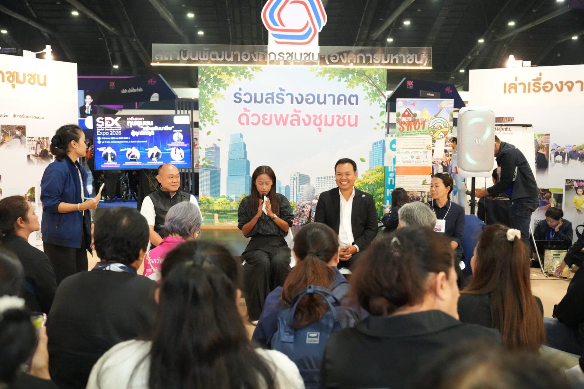 “ทุนชุมชน” เกราะคุ้มกันทุกวิกฤต 4 ชุมชนต้นแบบในเวที SDX 2026 บูธ 11