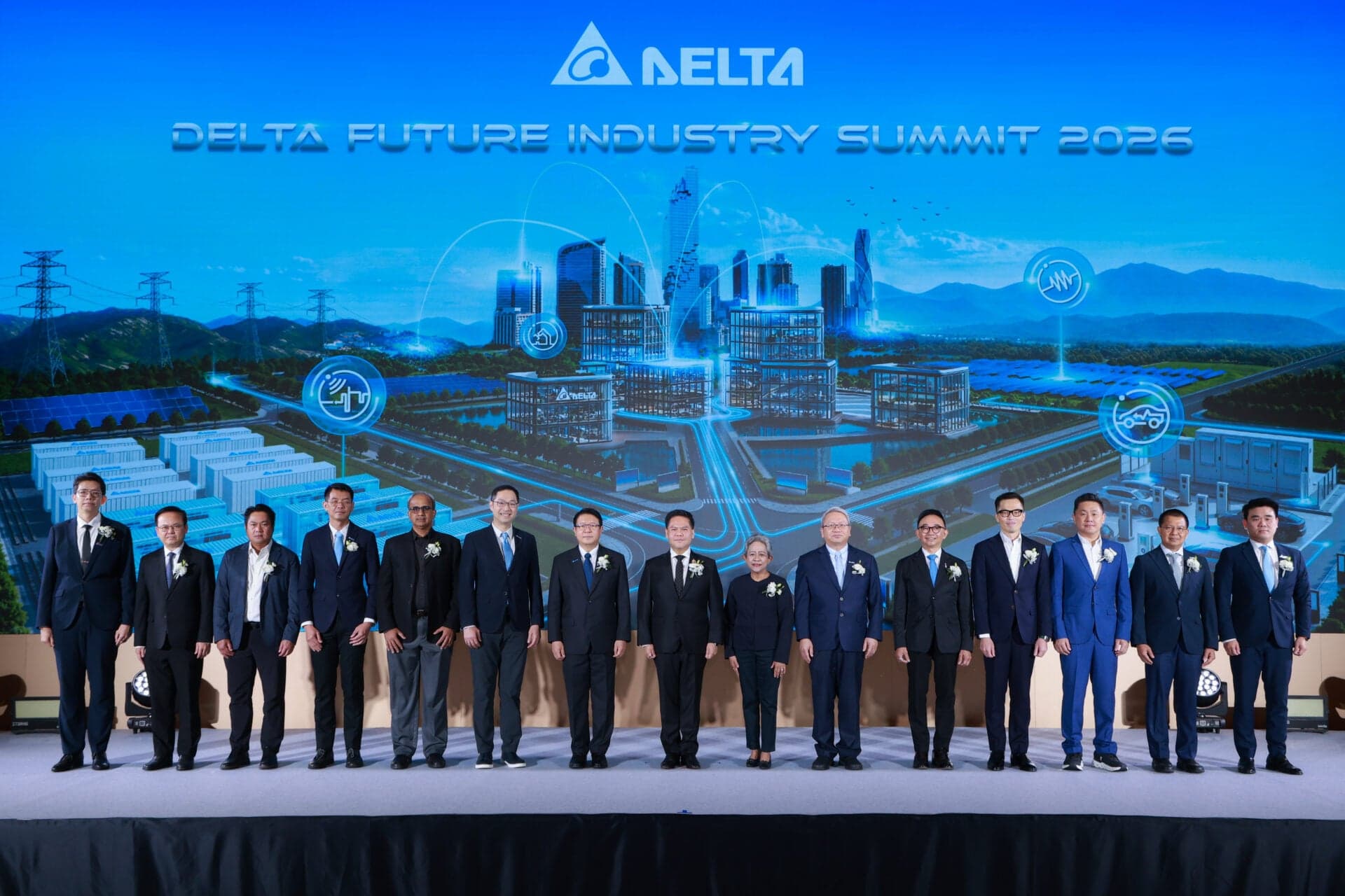 เดลต้า เปิดเวที Delta Future Industry Summit 2026 จับมือผู้นำภาครัฐและภาคอุตสาหกรรมขับเคลื่อนโครงสร้างพื้นฐานประเทศไทย รองรับการเติบโตของ AI และการใช้พลังงานไฟฟ้า