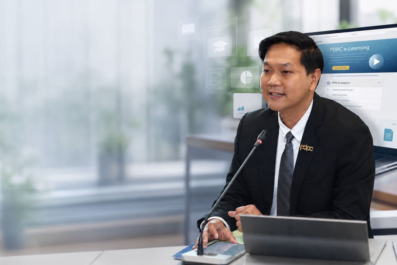 สคส. เดินหน้าขยายโอกาสเข้าถึงความรู้ PDPA ผ่าน ‘PDPC e-Learning’ เรียนฟรี ทุกที่ ทุกเวลา พร้อมประกาศนียบัตร