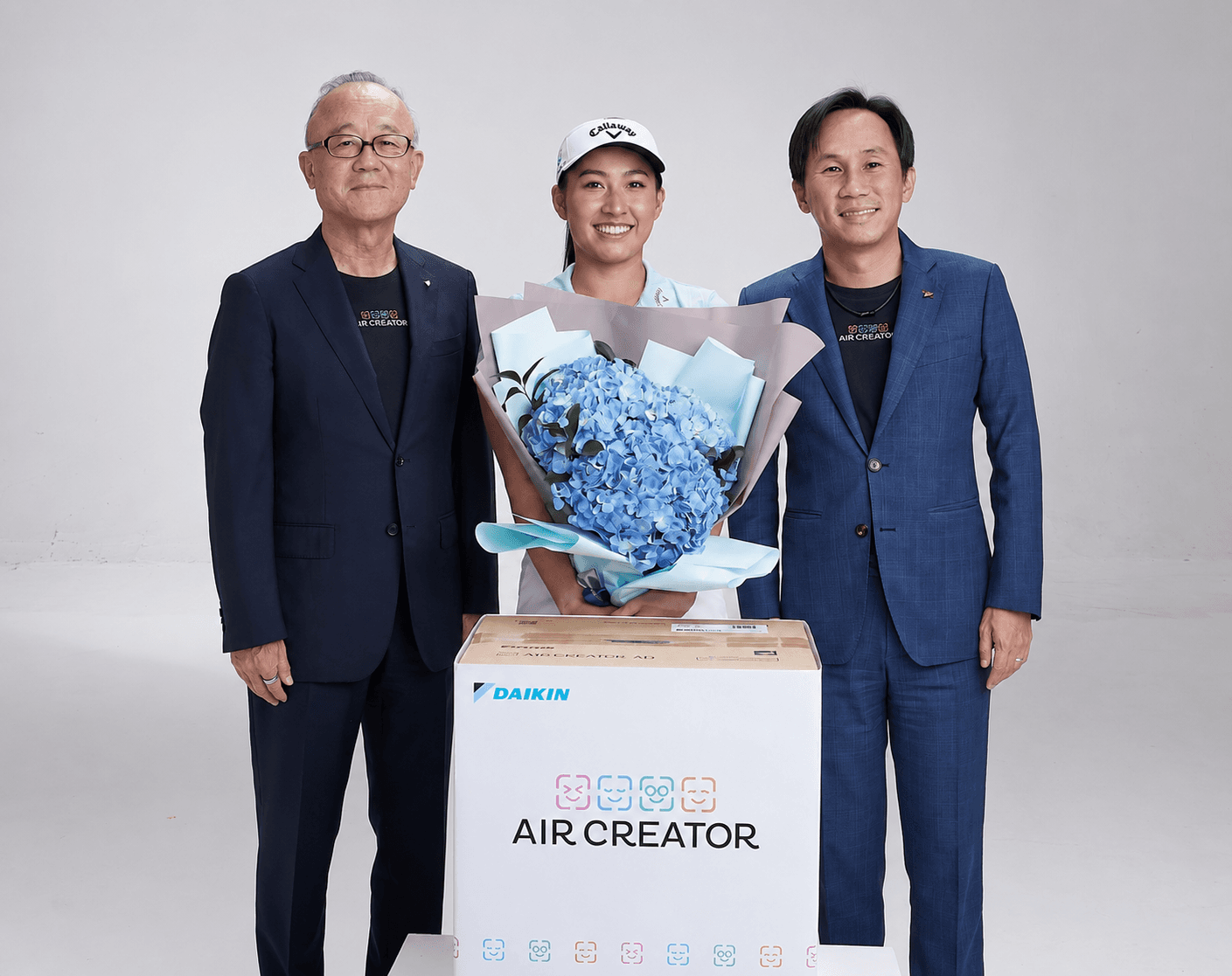 ‘โปรจีโน่–อาฒยา ฐิติกุล’ เข้าสู่ครอบครัวไดกิ้นอย่างเป็นทางการ
