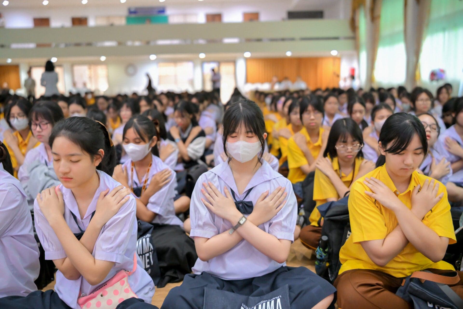 ‘ธรรมะสัญจร’หนุน รร.พื้นที่ปลอดภัย หล่อหลอมเด็กมีสติ
