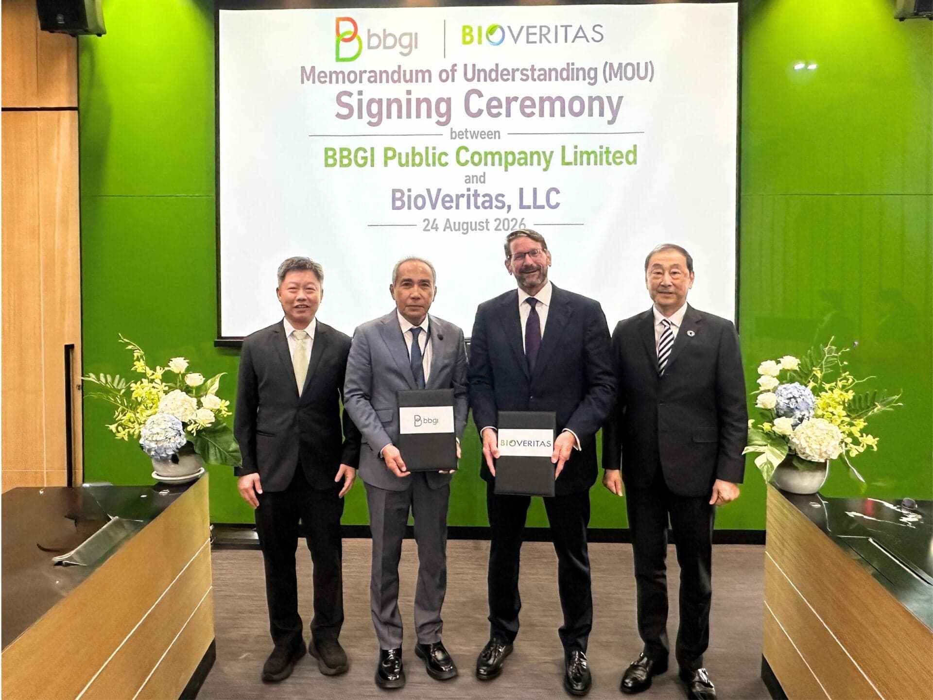 BBGI และ BioVeritas เดินหน้าความร่วมมือ พัฒนาวัตถุดิบหมุนเวียน เพื่อการผลิตเชื้อเพลิงอากาศยานยั่งยืนในประเทศไทย