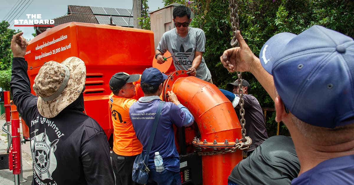 เชียงใหม่ติดตั้งเครื่องสูบน้ำ เตรียมรับมือฝนตกหนัก-น้ำท่วมขัง ครอบคลุมพื้นที่เสี่ยงเขตเมือง