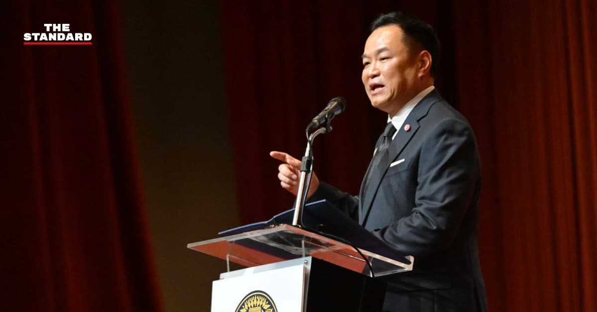 อนุทิน ชูวิศวกรการเมือง ฝ่าวิกฤตโลกไร้ระเบียบ วาง 4P รับ AI ดันไทยยกกำลังประเทศ