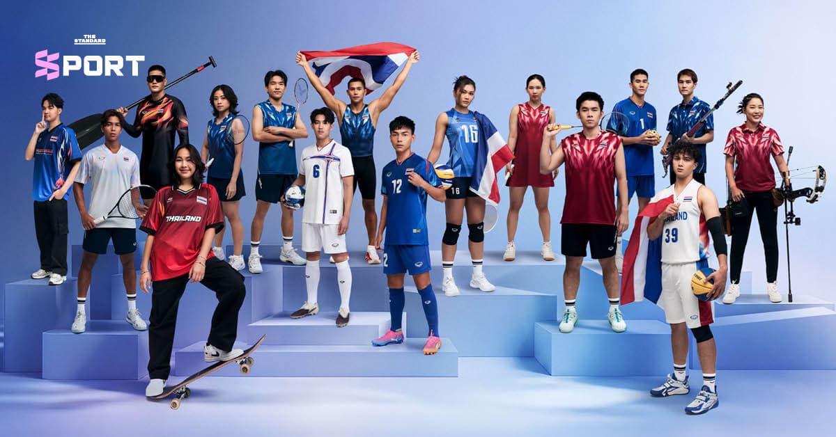 แกรนด์สปอร์ตเปิดตัวชุดทีมชาติไทย เอเชียนเกมส์ 2026 ภายใต้แนวคิด “Threads of Spirit”