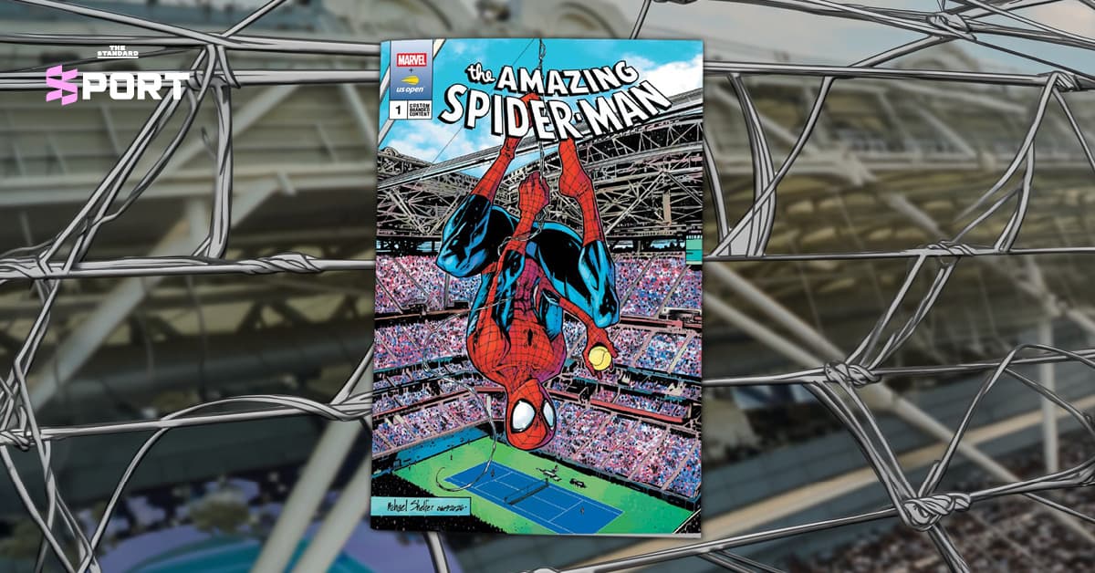 Spider-Man บุกยูเอสโอเพน หลัง Marvel จับมือ USTA เปิดตัวคอมมิคฉบับพิเศษ