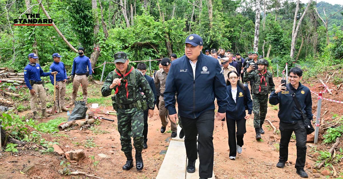 มท. 2 ลุยชายแดนสุรินทร์ สั่ง กฟภ. ขยายไฟฟ้า ‘ปราสาทตาควาย–เนิน 350’ เสริมความมั่นคงชายแดน