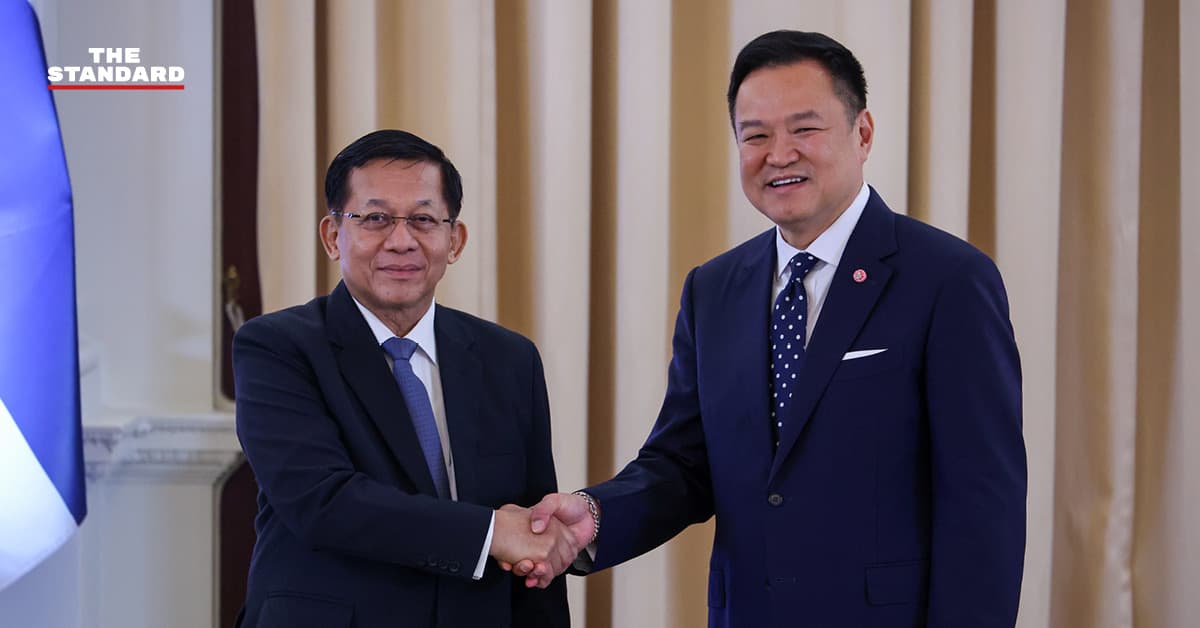 อนุทิน-มินอ่องหล่าย ออกแถลงการณ์ร่วม หนุนความร่วมมือรอบด้าน ยกระดับปราบอาชญากรรมข้ามชาติ แก้ปัญหาหมอกควัน-มลพิษทางน้ำ