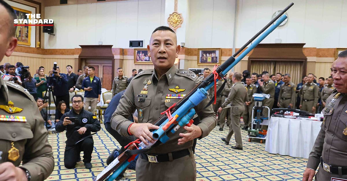 ยกระดับขั้นสุด ผบ.ตร. สั่งจัดระเบียบอาวุธปืนทั่วไทย บูรณาการกำลังสกัดภัยคุกคามโรงเรียนและห้างสรรพสินค้า