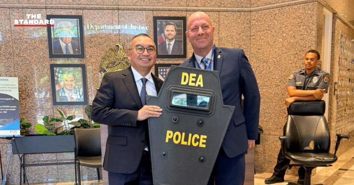 ไทย-สหรัฐฯ กระชับความร่วมมือ 34 ปี บช.ปส. ผนึกกำลัง DEA สหรัฐฯ ยกระดับปราบยาเสพติดข้ามชาติ สกัดเส้นทางฟอกเงินคริปโตฯ
