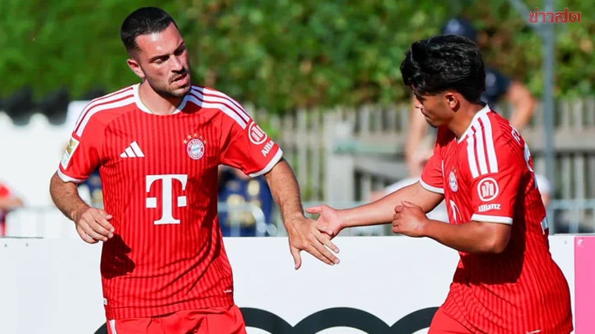 บาเยิร์น มิวนิก อุ่นแข้งถล่มทีมท้องถิ่น – คาร์โดโซโชว์ฟอร์มยิง 2 จ่าย 2