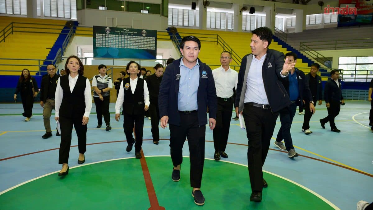 “สุรศักดิ์” ลงพื้นที่สุราษฎร์ธานี ติดตามความพร้อมสนามกีฬากลางรองรับ “Sport Tourism”