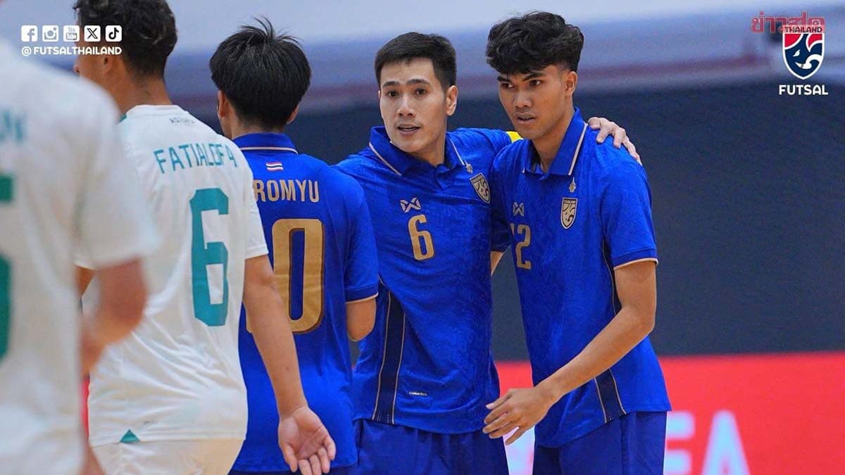 ฟุตซอลทีมชาติไทย ประเดิมอัดนิวซีแลนด์ เปิดหัวศึกคอนติเนนทัล แชมเปี้ยนชิพ