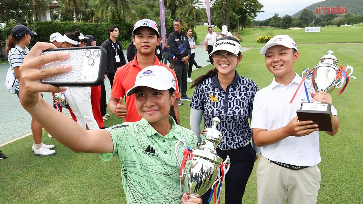 ยูโบ – พิมพ์นารา แชมป์ กอล์ฟ ไทยแลนด์ จูเนียร์ฯ รับสิทธิ์ร่วมแข่งขัน เอเจจีเอ ที่สหรัฐ