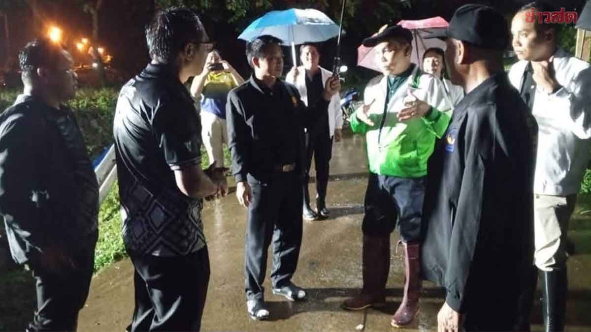 สส.น่าน กล้าธรรม ลงพื้นที่เวียงสา ฝนตกหนัก ติดตามระดับน้ำจุดเสี่ยง น่าเป็นห่วง เตรียมรับมือ