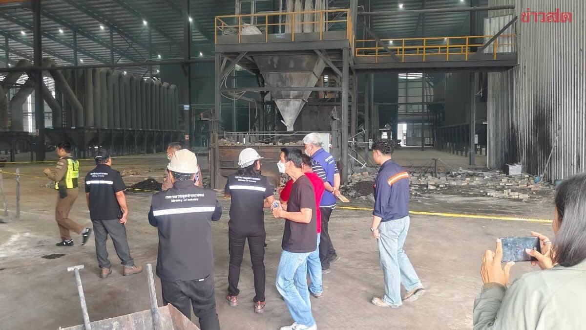เตาหลอมแร่พวงระเบิด คนงานเจ็บ 7 ราย บริษัทเมินแจ้งตำรวจ เพิ่งรู้เรื่องจาก รพ.