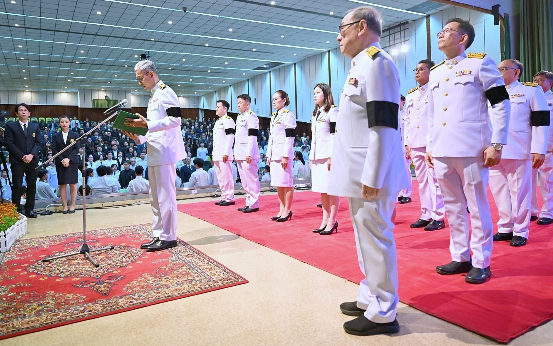 มหาวิทยาลัยเกษตรฯ จัดพิธีรับ พระบรมราชโองการฯ แต่งตั้ง อธิการบดี มก. คนที่16 