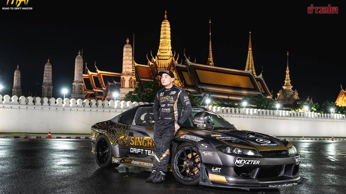 ปอ ตนุภัทร เลิศทวีวิทย์ นักดริฟต์ไทย ถูกจับตาบนเวที Drift Masters