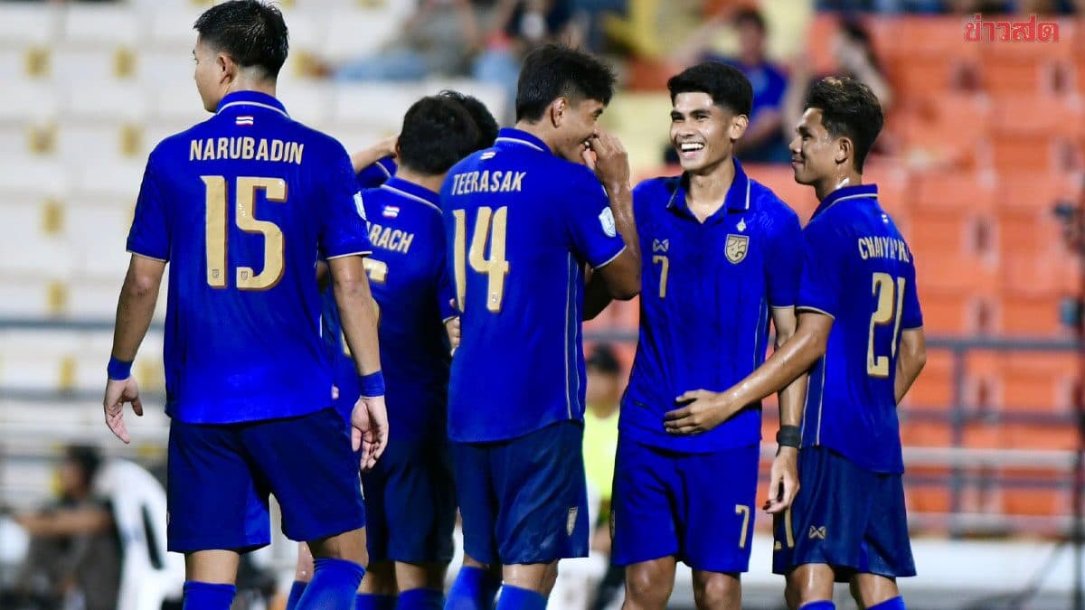 ช้างศึก กินบุญเก่า เปิดบ้านพ่าย สิงคโปร์ สกอร์รวมยังดีพอทะลุชิงเจ้าอาเซียน