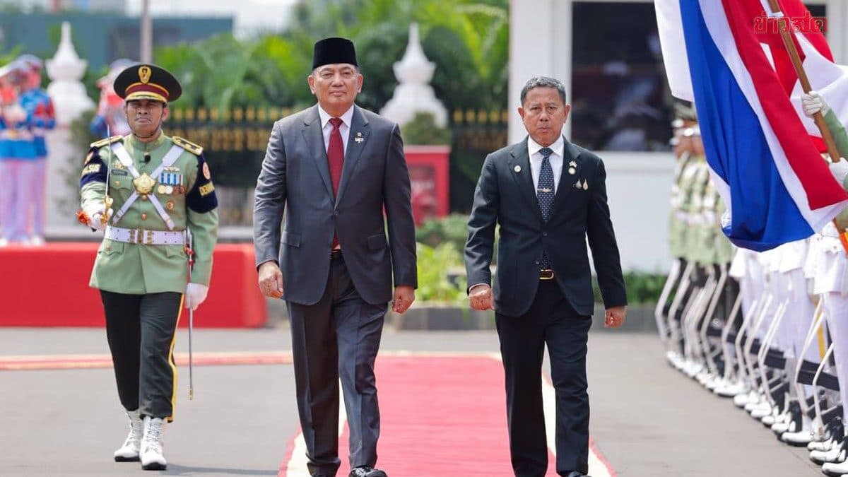 กลาโหมไทย-อินโดฯ จับมือแน่น กระชับสัมพันธ์ ยกระดับร่วมรับมือการป้องกันประเทศ