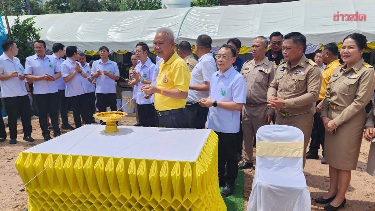 ‘โสภณ’ เดินหน้าสร้างบ้านผู้ยากไร้-ผู้พิการ ถวายเป็นพระราชกุศลแด่ในหลวง ที่ อ.คูเมือง บุรีรัมย์