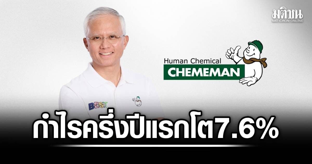 CMAN กำไรครึ่งปีแรกโต 7.6% ชูจุดแข็งบริหารต้นทุน เดินหน้าขยายฐานสู่อินโดแปซิฟิก