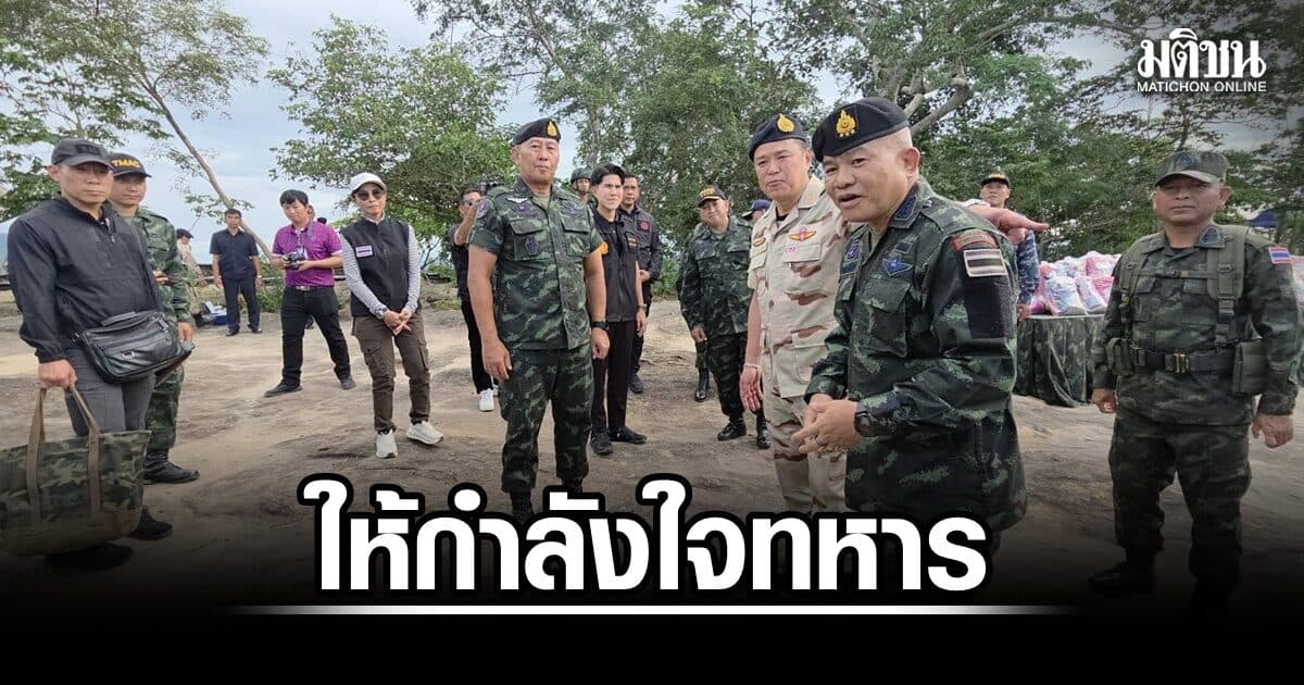 อนุทิน ลุยช่องอานม้า หลังทหารเหยียบทุ่นระเบิดจนเสียอวัยวะ ลั่นรัฐบาลอยู่ข้างทหาร