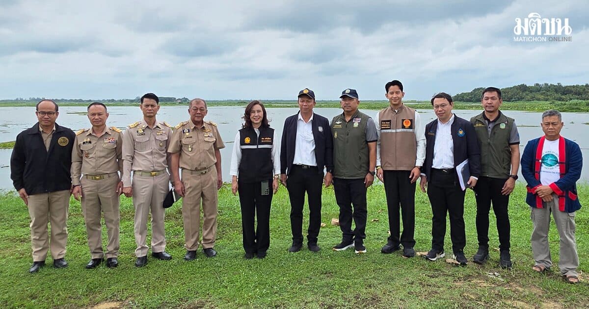 สทนช. ชูยุทธศาสตร์ SEA พลิกโฉม ‘หนองหาร-ห้วยหลวงตอนล่าง’ มุ่งแก้แล้ง-ลดน้ำท่วมอย่างยั่งยืน