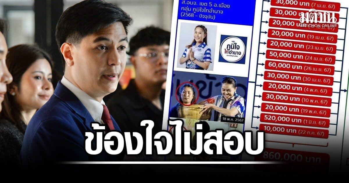 ไอติม ฮึ่มกกต. จ่อใช้กมธ.เรียกสำนวน ข้องใจไล่ออกจนท.รับเงิน แต่ยกคำร้อง ไม่สอบมือโอน-สุขสมรวย ทั้งที่โยงถึง