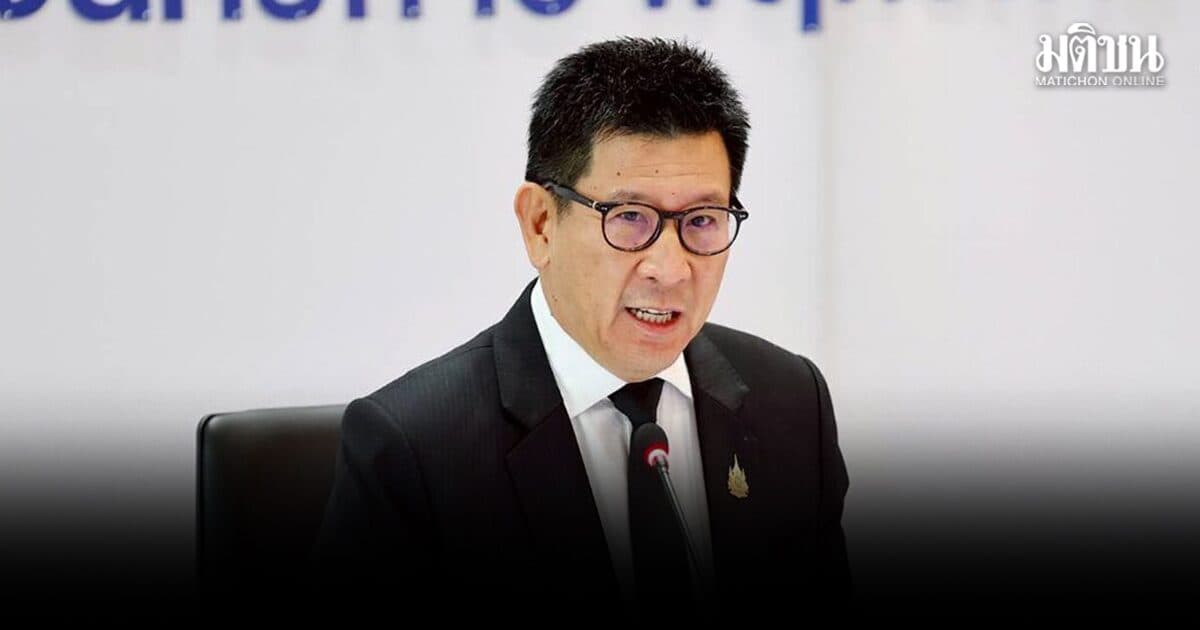 เอกนิติ ชูยอดลงทุนจริง ‘BOI’ ครึ่งปี 69 แตะ 5 แสนล้าน จ่อสร้างงานคนไทย 6 แสนอัตรา